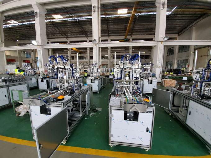 O hospital automático Earloop a linha de produção da máscara protetora 0