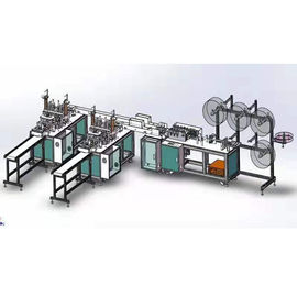 3 camadas automáticas da máscara não tecida lisa que faz a máquina fornecedor