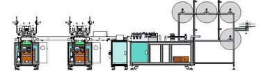 Três camadas descartáveis da máquina não tecida do fabricante da máscara protetora fornecedor
