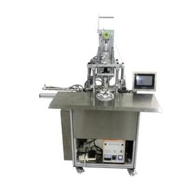 Máquina de soldadura elástica não tecida do laço da orelha da máscara de 3 telas da dobra fornecedor