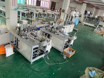 Alta velocidade máquina totalmente automático da fabricação da máscara protetora de 3 camadas fornecedor
