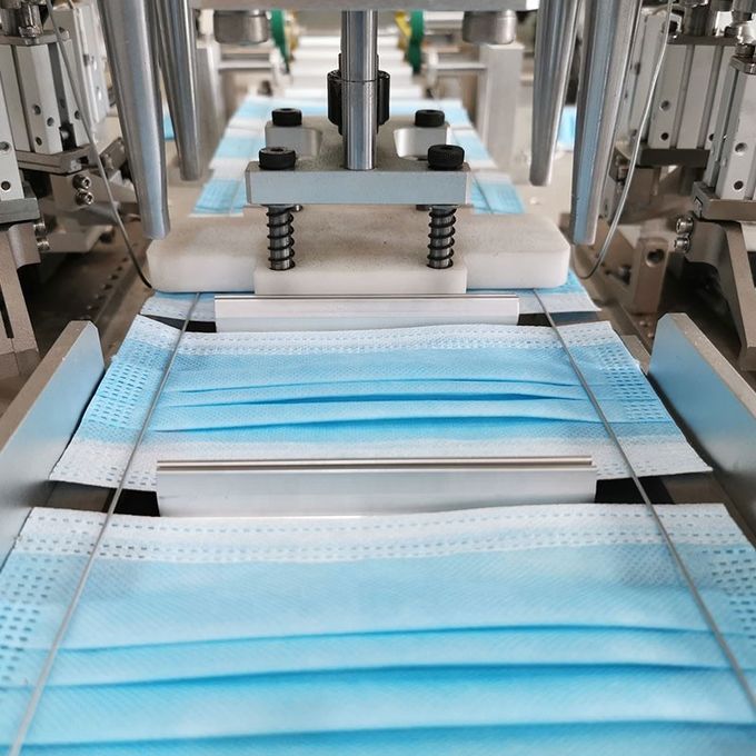 Máscara protetora totalmente automático descartável não tecida que faz a máquina 0