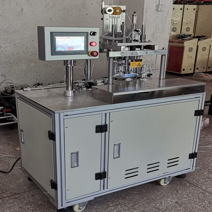 Máquina de soldadura ultrassônica totalmente automático da tela da máscara protetora 0