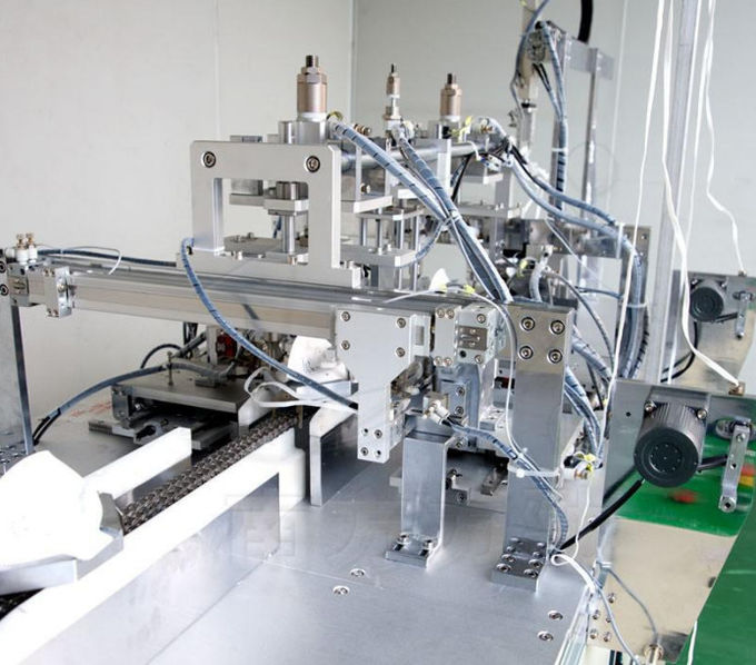 Máquina descartável semi automática da selagem da máscara da borda 0
