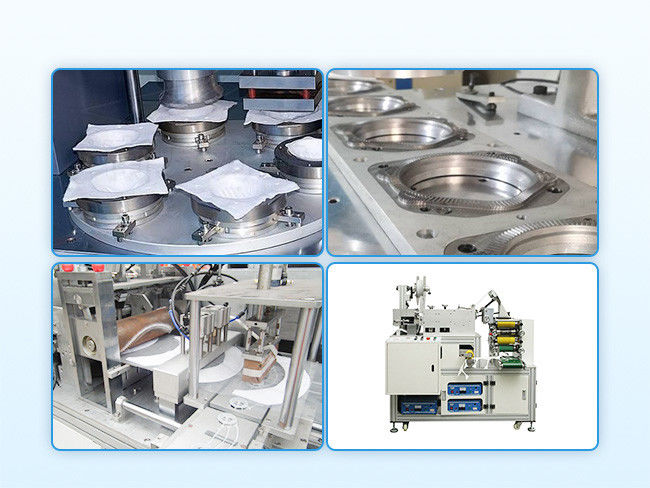 Máquina lateral manual da selagem da máscara protetora da borda N95 0